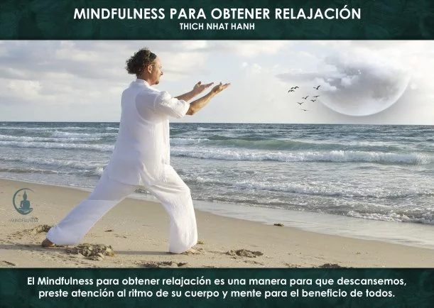 Imagen; Mindfulness para obtener relajación; Thich Nhat Hanh
