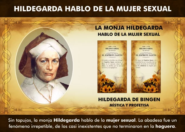 Imagen del escrito; La monja Hildegarda hablo de la mujer sexual, de Hildegarda De Bingen