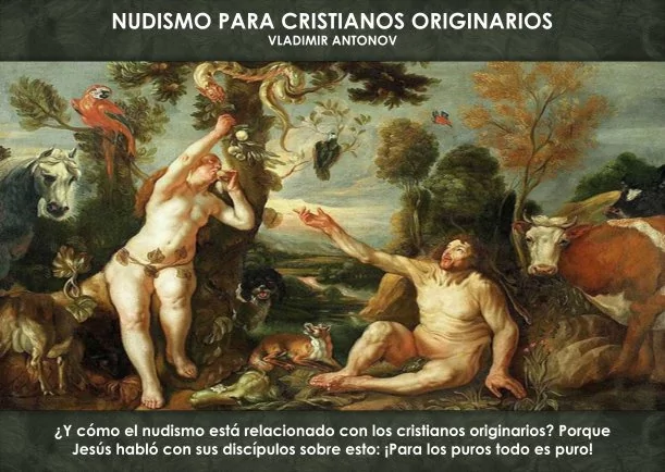 Imagen del escrito; Nudismo en los cristianos originarios, de Vladimir Antonov