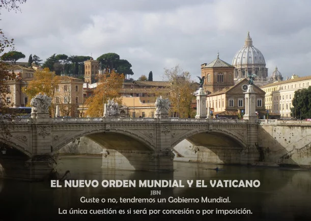 Imagen del escrito; El nuevo orden mundial y el vaticano, de Jbn Lie