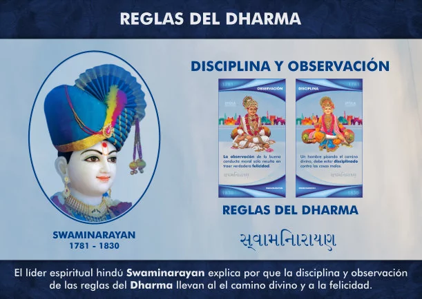 Imagen; Observación y disciplina de las reglas del Dharma; Swaminarayan