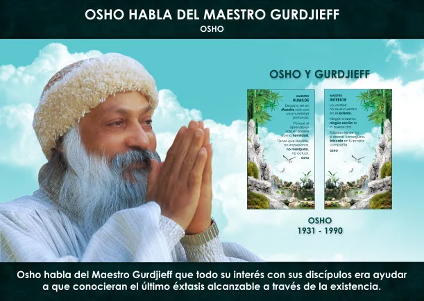 Imagen; Osho habla del maestro Gurdjieff; Osho
