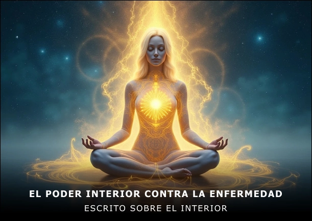 Imagen del escrito; El poder interior contra la enfermedad, de Jbn Lie
