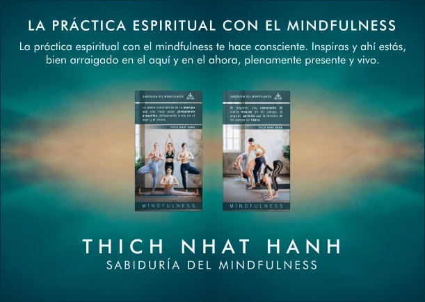 Imagen del escrito; La practica espiritual con el mindfulness, de Thich Nhat Hanh