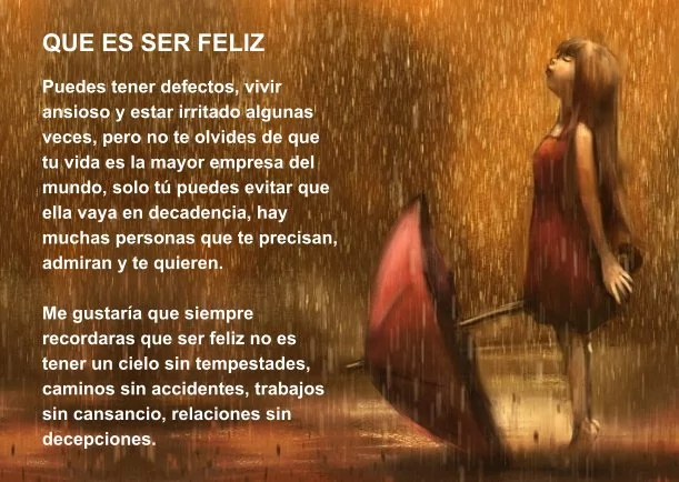 Imagen; ¿Qué es ser feliz?; Gonzalo Velez
