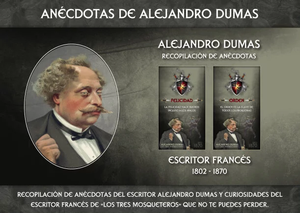 Imagen; Anécdotas de Alejandro Dumas; Alejandro Dumas