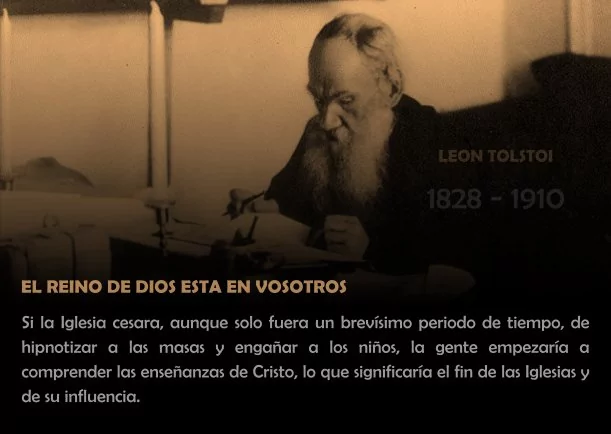 Imagen; El reino de Dios está en vosotros; Leon Tolstoi