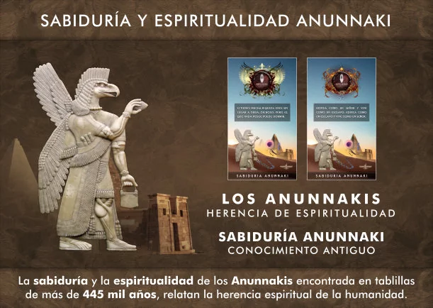 Imagen; Sabiduría y espiritualidad de los Anunnaki; Annunakis