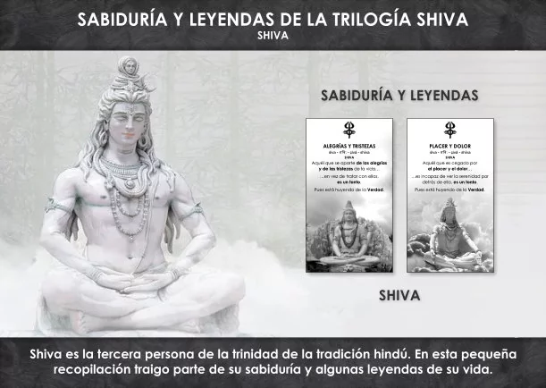 Imagen del escrito; Sabiduría y leyendas de la trilogía Shiva, de Shiva