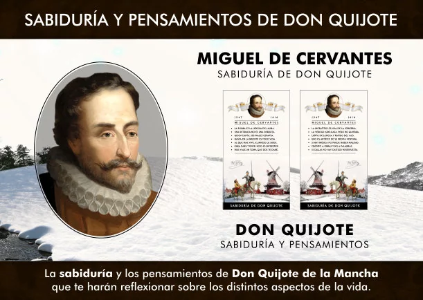 Imagen; La sabiduría y los pensamientos de Don Quijote; Miguel De Cervantes