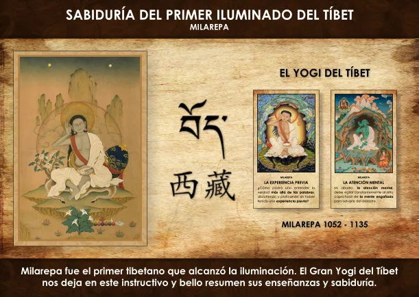 Imagen; Sabiduría del primer iluminado del Tíbet; Milarepa