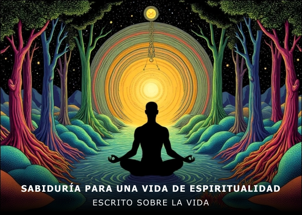 Imagen del escrito; Sabiduría para una vida de espiritualidad, de Jebuna