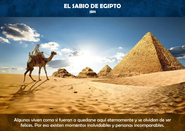 Imagen; El sabio de Egipto; Jbn Lie