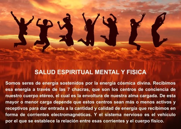 Imagen; Salud espiritual mental y física; Patrocinio Navarro