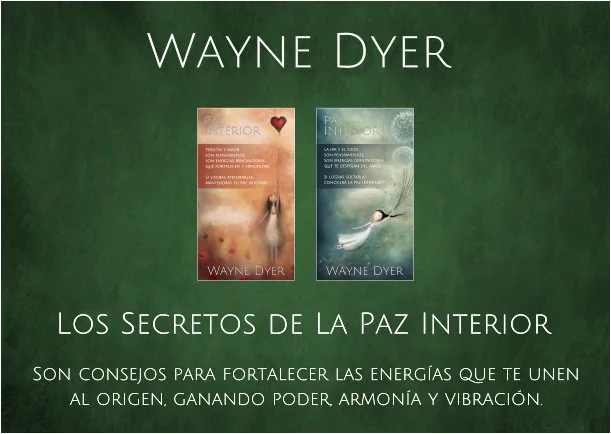 Imagen del escrito; Los secretos de la paz interior de Wayne Dyer, de Wayne Dyer