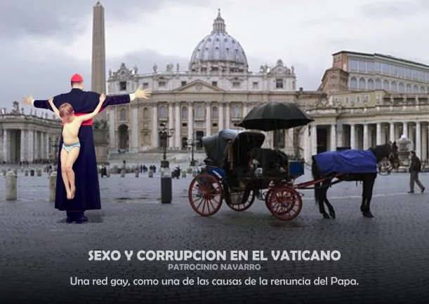Imagen; Sexo y corrupción en el vaticano; Patrocinio Navarro