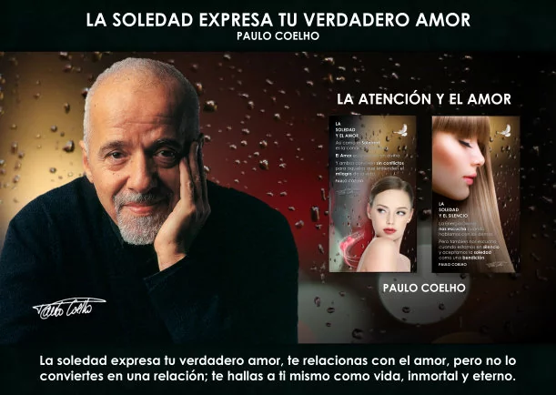 Imagen; La soledad expresa tu verdadero amor; Paulo Coelho