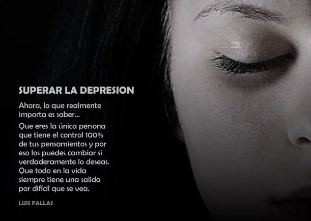 Imagen; Superar la depresión; Luis Fallas