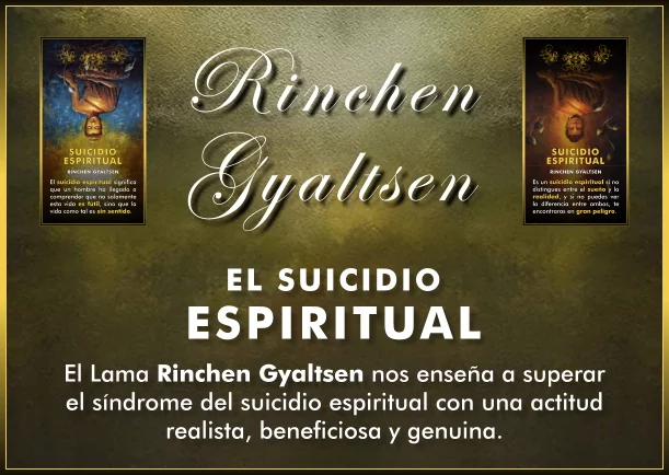 Imagen del escrito; Superar el síndrome del suicidio, de Rinchen Gyaltsen