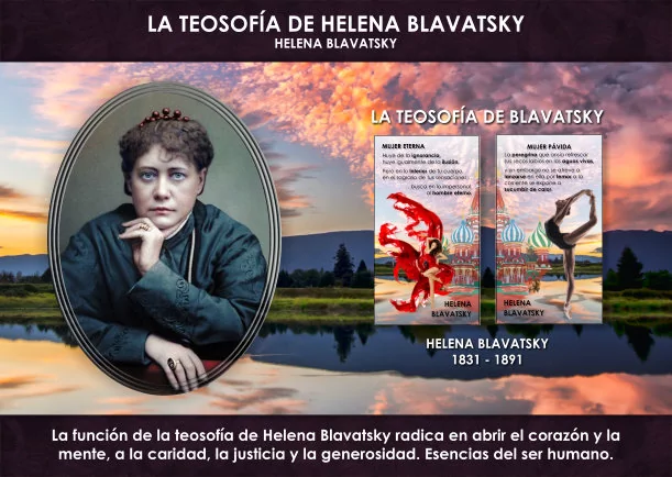 Imagen; La teosofía de Helena Blavatsky; Helena Blavatsky