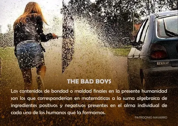 Imagen del escrito; The Bad Boys, de Patrocinio Navarro
