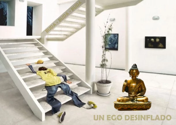 Imagen del escrito; Un ego desinflado, de Buda