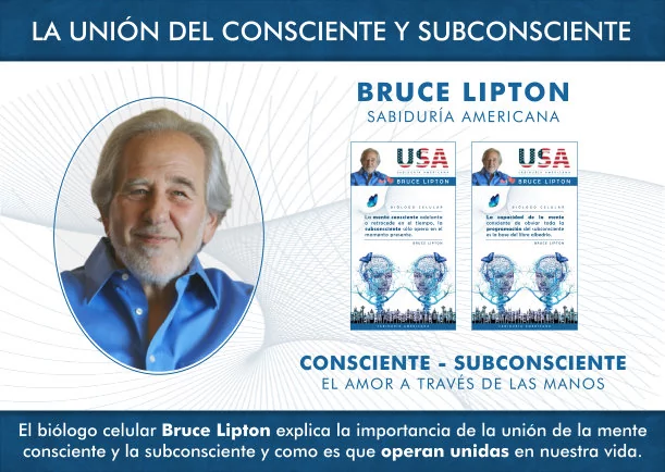 Imagen; La unión de la mente consciente y la subconsciente; Bruce Lipton