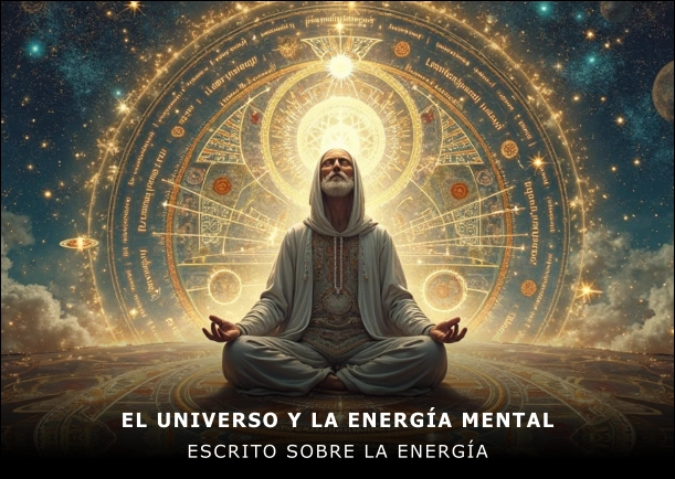 Imagen del escrito; El universo y la energía mental, de Jbn Lie