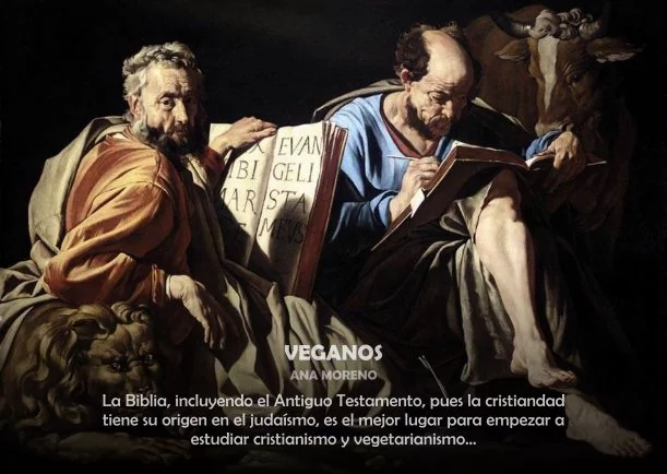 Imagen; Veganos y el Nuevo Testamento; Ana Moreno
