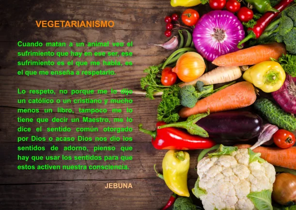 Imagen del escrito; Vegetarianismo, de Veganos