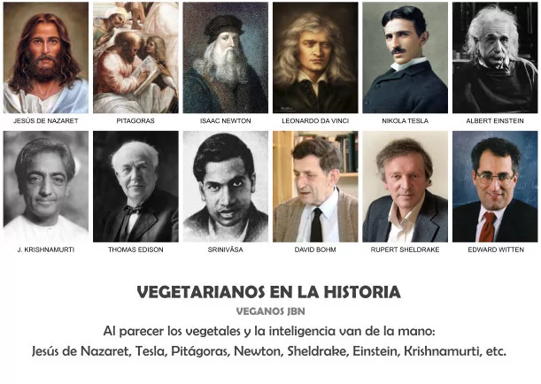 Imagen; Vegetarianos en la historia; Veganos