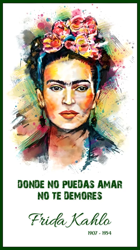 Imagen de la frase de frida kahlo