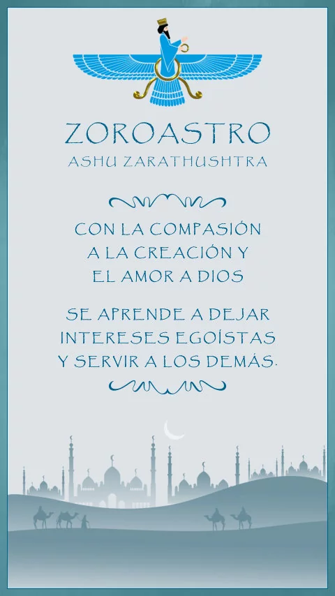 Imagen de la frase de zoroastro