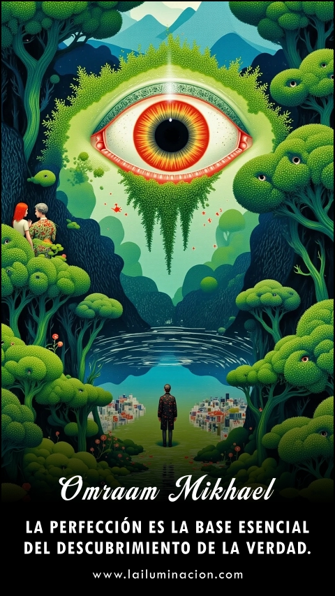 Imagen de la frase: La perfección es la base esencial del descubrimiento de la verdad. Imagen de la frase: La perfección es la base esencial del descubrimiento de la verdad.