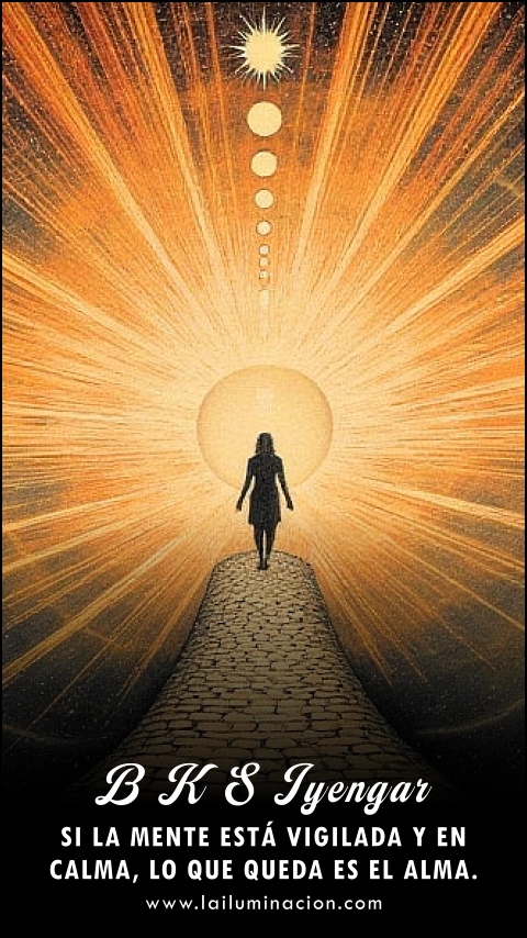Imagen de la frase: Si la mente está vigilada y en calma, lo que queda es el alma. Imagen de la frase: Si la mente está vigilada y en calma, lo que queda es el alma.