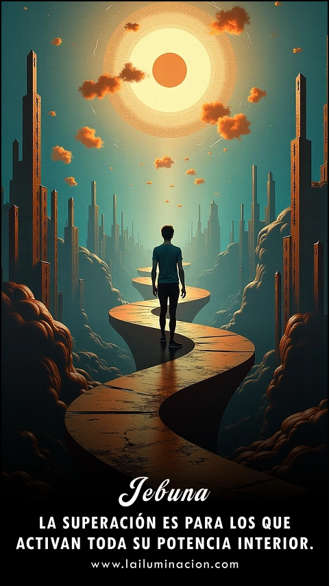 Imagen de la frase: La superación es para los que activan toda su potencia interior. Imagen de la frase: La superación es para los que activan toda su potencia interior.