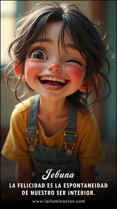 Imagen de la frase: La felicidad es la espontaneidad de nuestro ser interior. Imagen de la frase: La felicidad es la espontaneidad de nuestro ser interior.