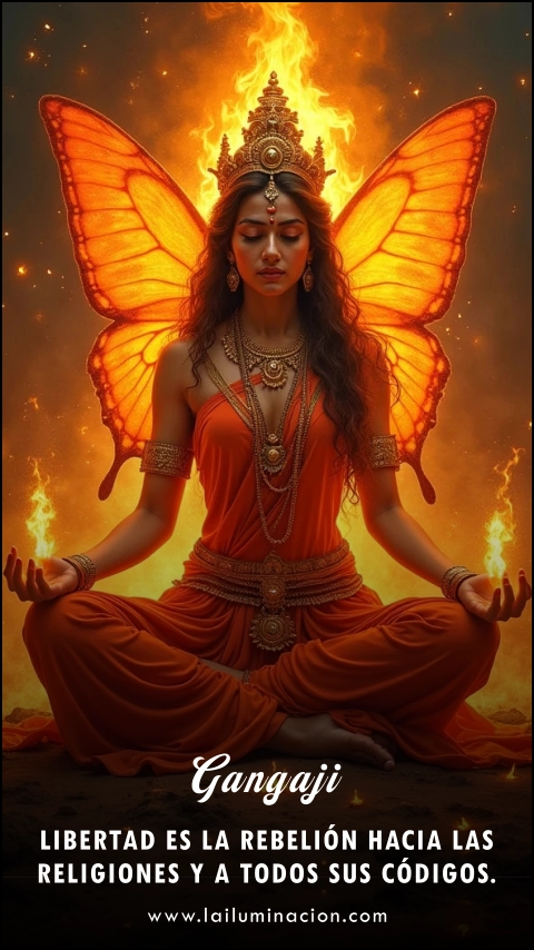 Imagen de la frase: Libertad es la rebelión hacia las religiones y a todos sus códigos. Imagen de la frase: Libertad es la rebelión hacia las religiones y a todos sus códigos.