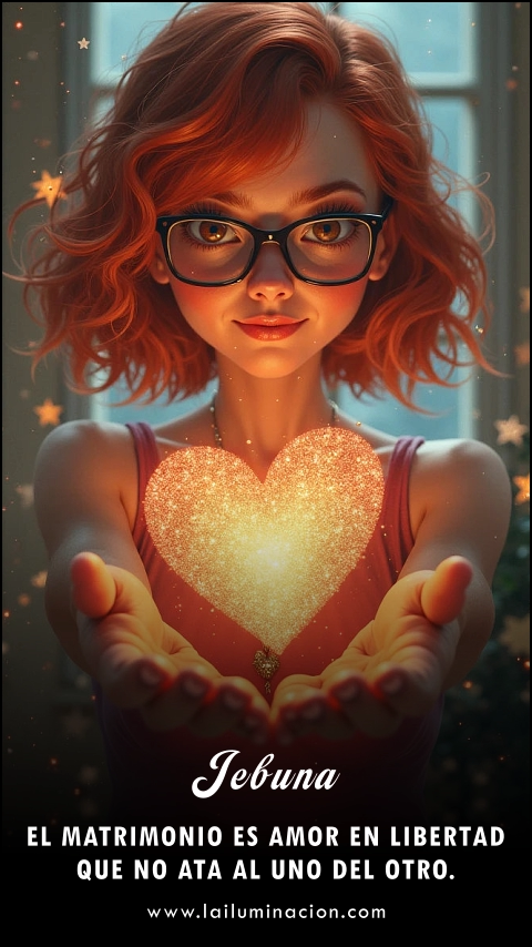 Imagen de la frase: El matrimonio es amor en libertad que no ata al uno del otro. Imagen de la frase: El matrimonio es amor en libertad que no ata al uno del otro.