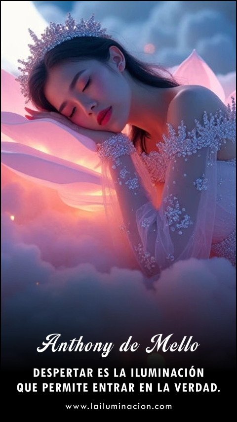 Imagen de la frase: Despertar es la iluminación que permite entrar en la verdad. Imagen de la frase: Despertar es la iluminación que permite entrar en la verdad.