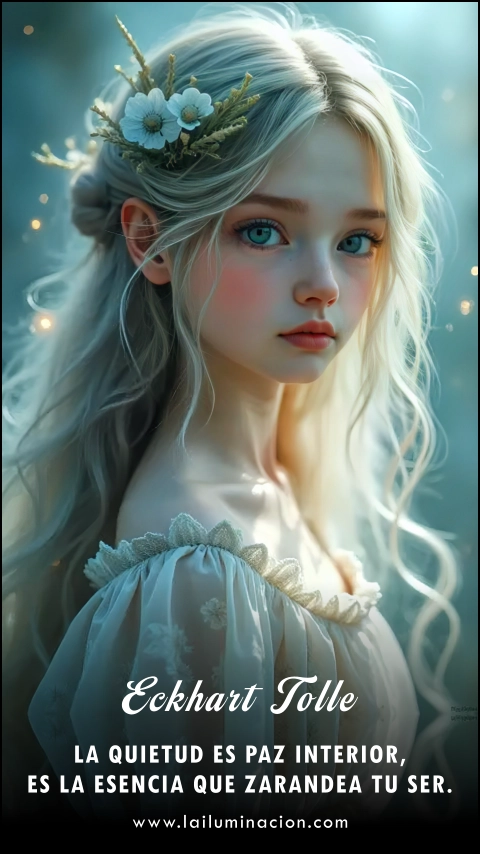 Imagen de la frase: La quietud es paz interior, es la esencia que zarandea tu Ser. Imagen de la frase: La quietud es paz interior, es la esencia que zarandea tu Ser.