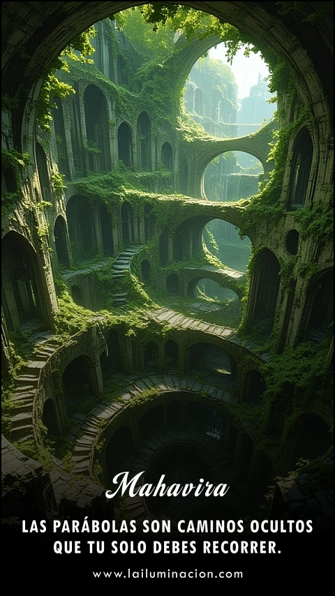 Imagen de la frase: Las parábolas son caminos ocultos que tu solo debes recorrer. Imagen de la frase: Las parábolas son caminos ocultos que tu solo debes recorrer.