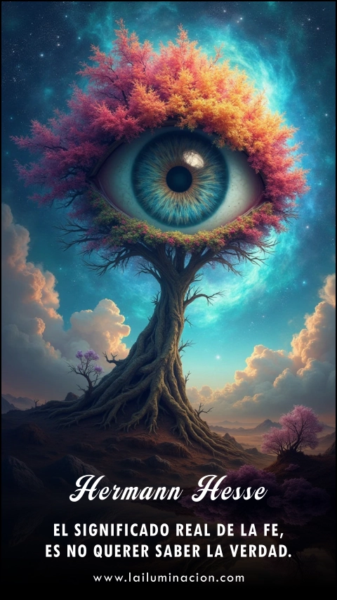 Imagen de la frase: El significado real de la fe, es no querer saber la verdad. Imagen de la frase: El significado real de la fe, es no querer saber la verdad.
