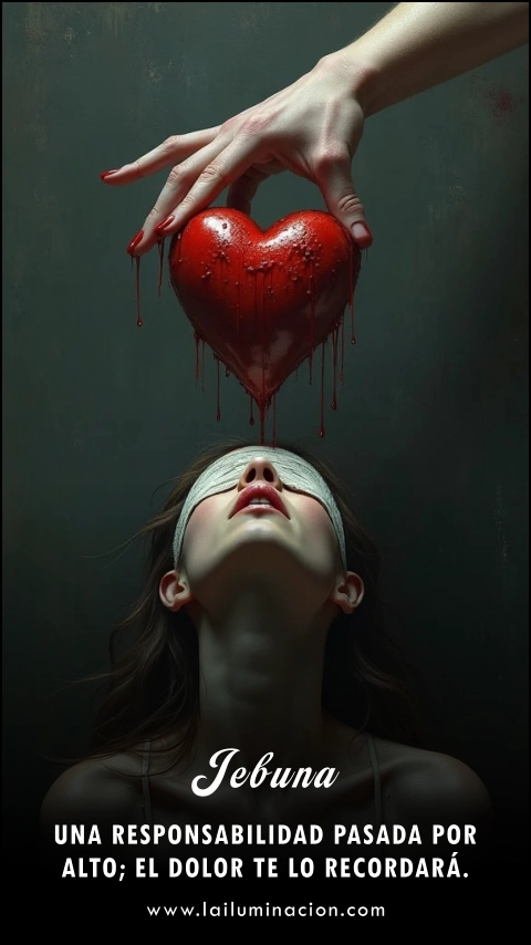 «Una responsabilidad pasada por alto el dolor te lo recordara.» Frase de Jebuna «Una responsabilidad pasada por alto el dolor te lo recordara.» Frase de Jebuna