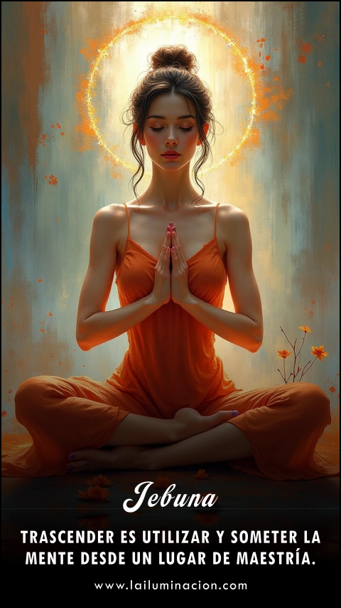 «Trascender es utilizar y someter la mente desde un lugar de maestría.» Frase de Jebuna «Trascender es utilizar y someter la mente desde un lugar de maestría.» Frase de Jebuna